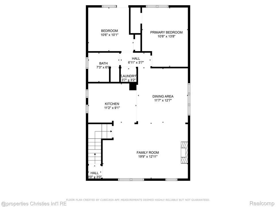 Floorplan - 4373 Balfour Rd, Detroit, MI 48224 photo 2 of 3
