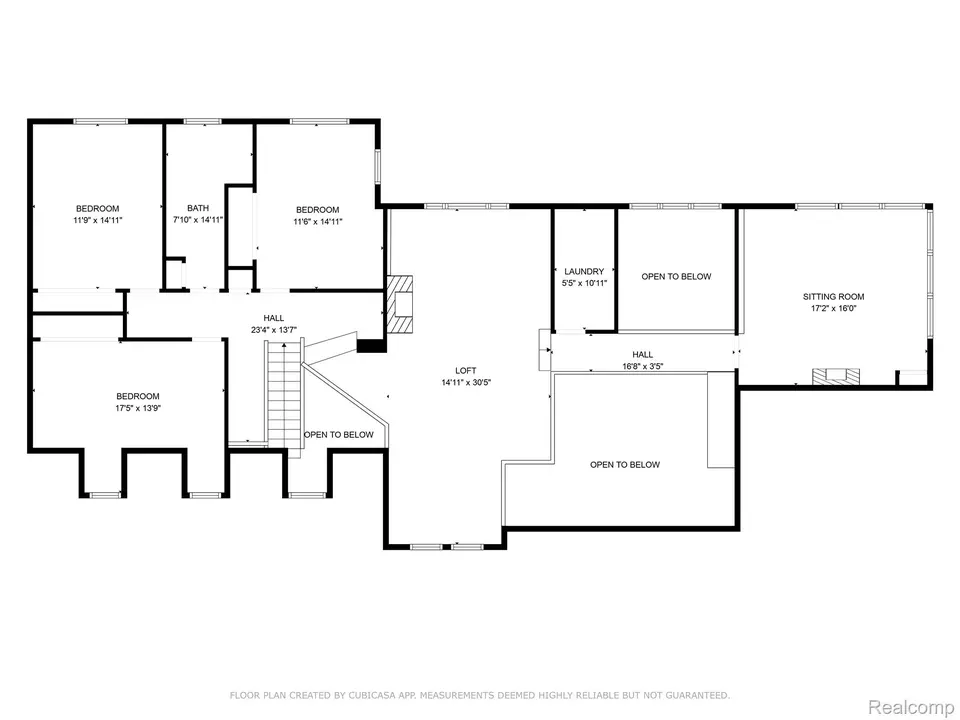 Floorplan - 46150 7 Mile Rd, Northville, MI 48167 photo 3 of 4
