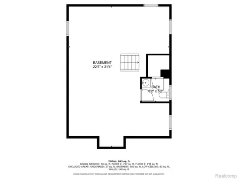 Floorplan - 14966 Prevost St, Detroit, MI 48227 photo 1 of 8