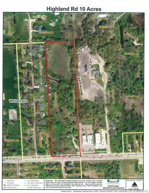V/l Highland Road, White Lake, MI 48383