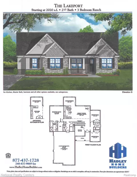 1111 Twelve Mile Rd, Green Oak, MI 48178