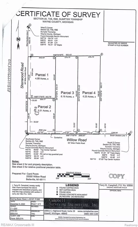 00000 Sherwood Rd, Sumpter, MI 48111