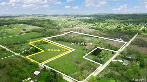 11000 Germany Vacant Land Parcel D-12 Rd, Tyrone, MI 48430