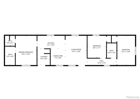 Floorplan - 230 E Macgregor Ct, Highland, MI 48357 photo 1 of 1