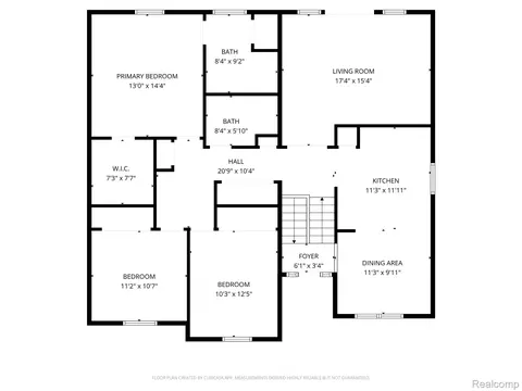 Floorplan - 34460 Van Born Rd, Wayne, MI 48184 photo 2 of 3