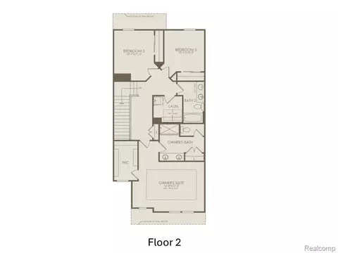 Floorplan - 5572 E Spaniel Dr, Pittsfield, MI 48108 photo 2 of 2