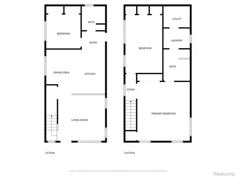 Floorplan - 408 Conley St, Algonac, MI 48001 photo 3 of 3