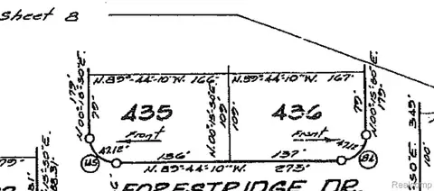lot435 B0 1305 6273 Pineview Dr, Mancelona, MI 49659