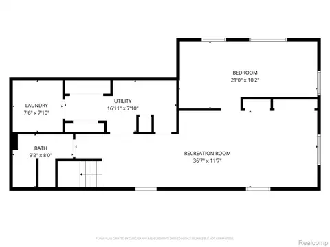 Floorplan - 632 Dorbert Dr, Waterloo, MI 49259 photo 1 of 3