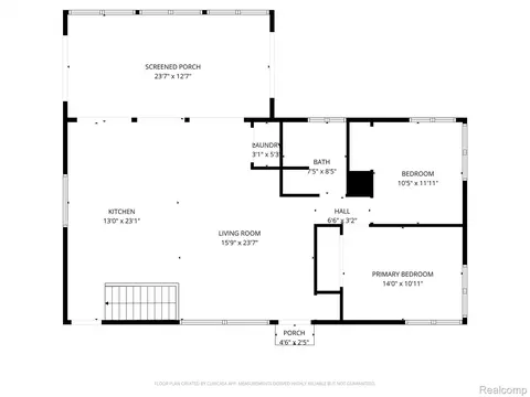 Floorplan - 632 Dorbert Dr, Waterloo, MI 49259 photo 2 of 3
