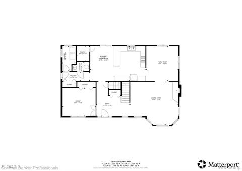 Floorplan - 4090 N Fordney Rd, Richland, MI 48626 photo 2 of 4