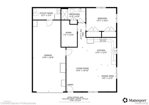 Floorplan - 4090 N Fordney Rd, Richland, MI 48626 photo 4 of 4