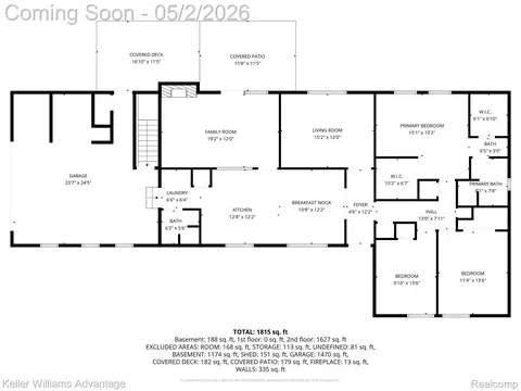Floorplan - 28800 Sibley Rd, Huron, MI 48174 photo 1 of 2