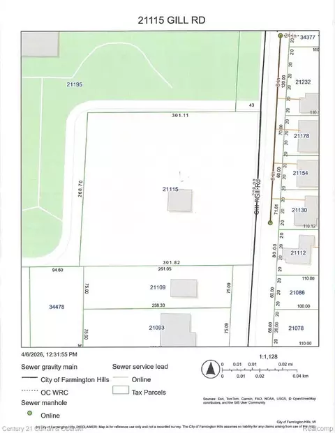 21115 Gill Rd, Farmington Hills, MI 48335