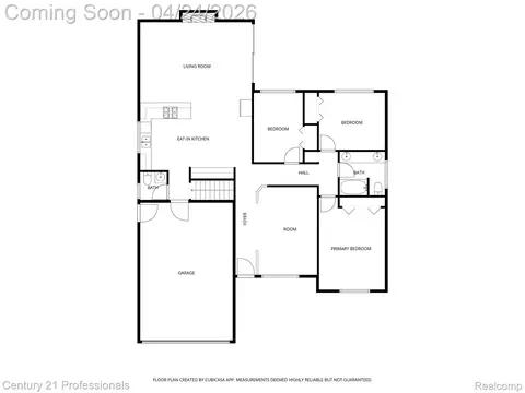 Floorplan - 16129 Cambell Dr, Macomb, MI 48044 photo 6 of 6