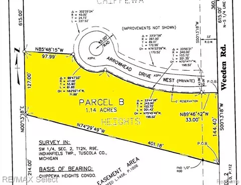 0 Weeden Rd, Indianfields, MI 48723