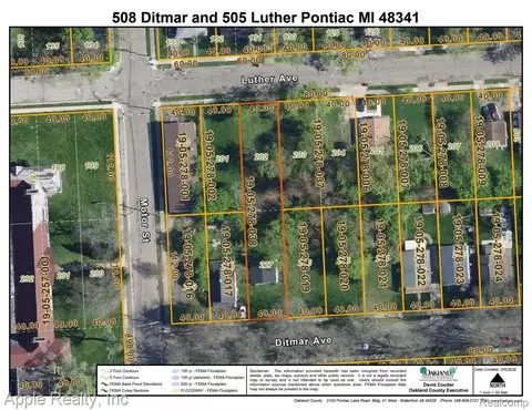 508 Ditmar 505 Luther, Pontiac, MI 48341