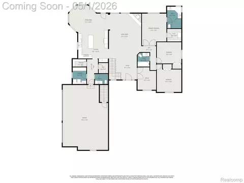 Floorplan - 4912 Rosy Dr, Leonard, MI 48367 photo 1 of 1