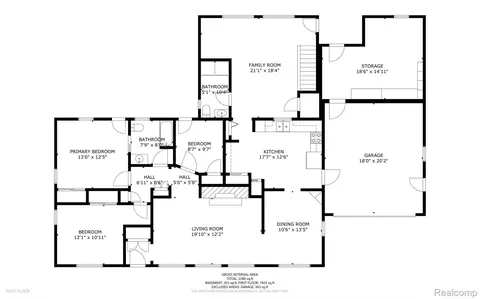 Floorplan - 225 E Park Ave, Flushing, MI 48433 photo 4 of 5