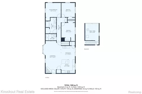 Floorplan - 7261 Hess Rd, Vassar, MI 48746 photo 2 of 2