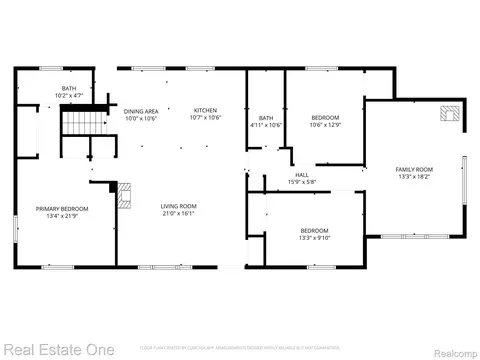 Floorplan - 4915 E M 36, Hamburg, MI 48169 photo 1 of 1