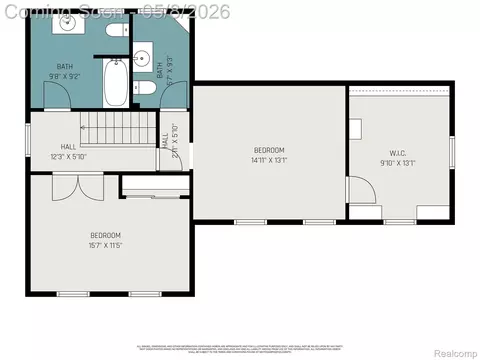 Floorplan - 409 Fleming St, Howell, MI 48843 photo 2 of 2