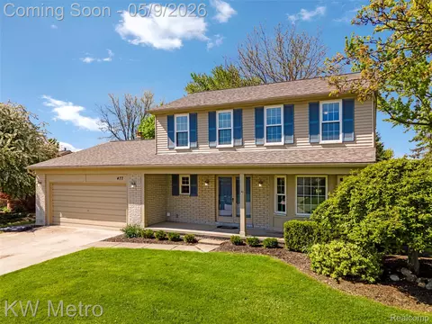 477 Coldiron Dr, Rochester Hills, MI 48307