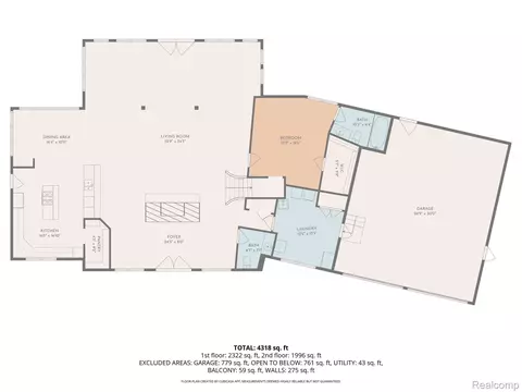 Floorplan - 2350 Crane Rd, Fenton, MI 48430 photo 1 of 3