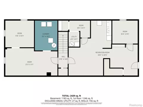Floorplan - 4987 E M 36, Hamburg, MI 48169 photo 1 of 2