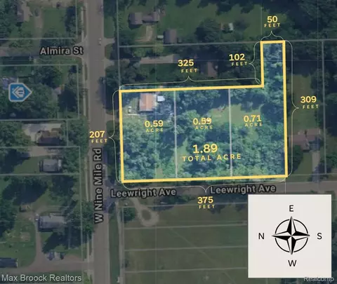 24811 W 9 Mile Rd, Southfield, MI 48033