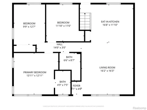 Floorplan - 729 Fitzner Dr, Davison, MI 48423 photo 1 of 3