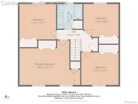 Floorplan - 9338 E Lippincott Blvd, Davison, MI 48423 photo 2 of 4