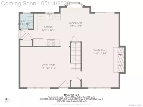 Floorplan - 9338 E Lippincott Blvd, Davison, MI 48423 photo 1 of 4