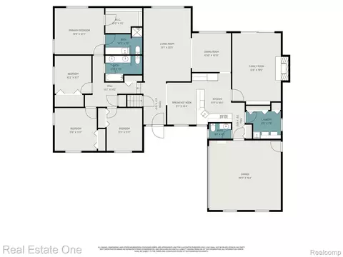 Floorplan - 3888 Boulder Dr, Troy, MI 48084 photo 1 of 2