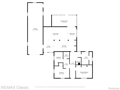 Floorplan - 726 Oda St, Davison, MI 48423 photo 1 of 1