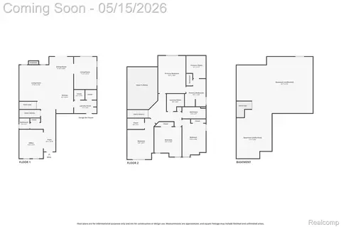 Floorplan - 2716 Maize Loop, Saline, MI 48176 photo 1 of 1
