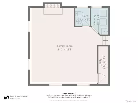 Floorplan - 569 Hendrickson Blvd, Clawson, MI 48017 photo 1 of 4