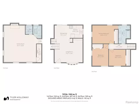 Floorplan - 569 Hendrickson Blvd, Clawson, MI 48017 photo 4 of 4