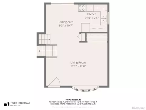 Floorplan - 569 Hendrickson Blvd, Clawson, MI 48017 photo 2 of 4