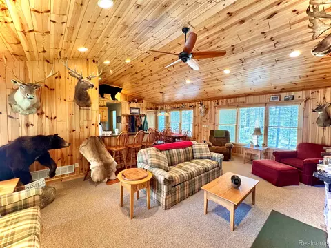 Living - 10931 Roberts Rd N, Maple Forest, MI 49733 photo 4 of 4