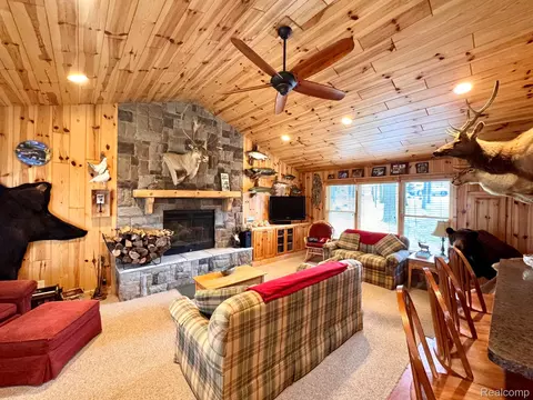 Living - 10931 Roberts Rd N, Maple Forest, MI 49733 photo 1 of 4