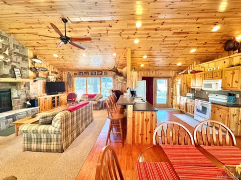 Kitchen - 10931 Roberts Rd N, Maple Forest, MI 49733 photo 3 of 3