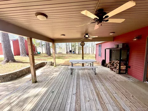 Exterior - 10931 Roberts Rd N, Maple Forest, MI 49733 photo 5 of 14