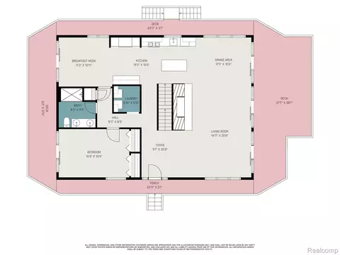 Floorplan - 2380 Islanders Way, Gladwin, MI 48624 photo 2 of 3