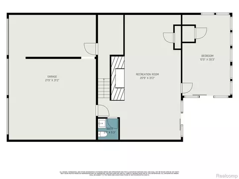 Floorplan - 2380 Islanders Way, Gladwin, MI 48624 photo 3 of 3