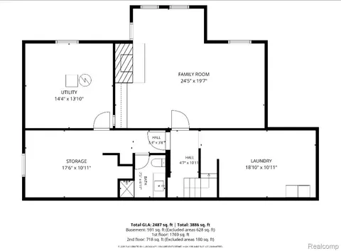 Floorplan - 3224 Circle Dr, Flint, MI 48507 photo 3 of 3