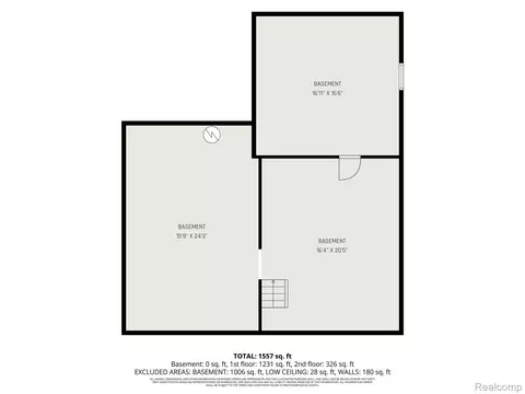 Floorplan - 1123 E 1st St, Monroe, MI 48161 photo 3 of 3