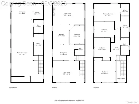 Floorplan - 5524 Maple St, Dearborn, MI 48126 photo 1 of 1