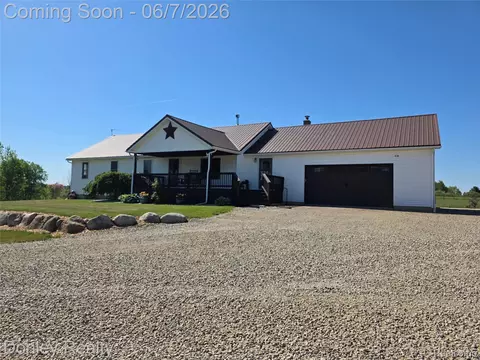 Exterior - 5121 Cotter Rd, Marlette, MI 48453 photo 1 of 6