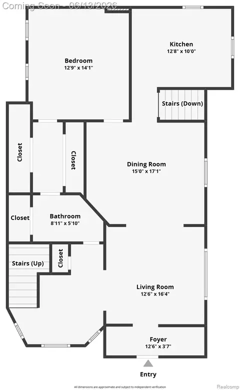 Floorplan - 24362 Outer Dr, Melvindale, MI 48122 photo 1 of 3